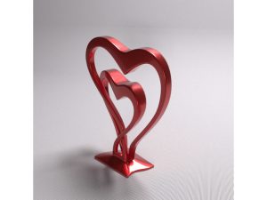 فایل سه بعدی قلب ولنتاین