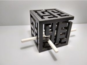 فایل سه بعدی پازل مکعبی (maze)