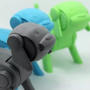 فایل سه بعدی سگ رباتیک