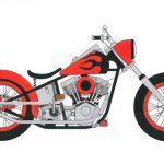 فایل stl پازل سه بعدی موتورسیکلت کلاسیک