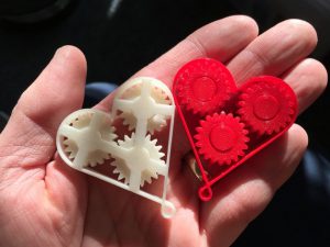 فایل سه بعدی قلب چرخدنده‌ای