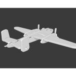 فایل سه بعدی پازل هواپیما B-25 mitchell
