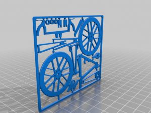 فایل stl پازل سه بعدی دوچرخه مسابقه ای