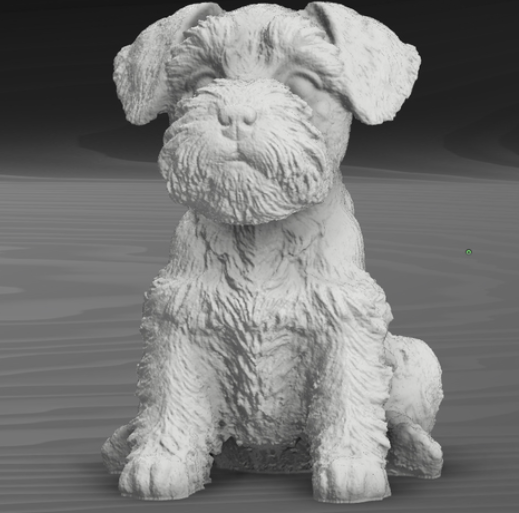 دانلود فایل سه بعدی سگ پشمالو