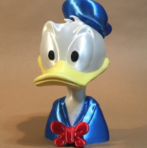 دانلود فایل سه بعدی شخصیت کارتونی اردک